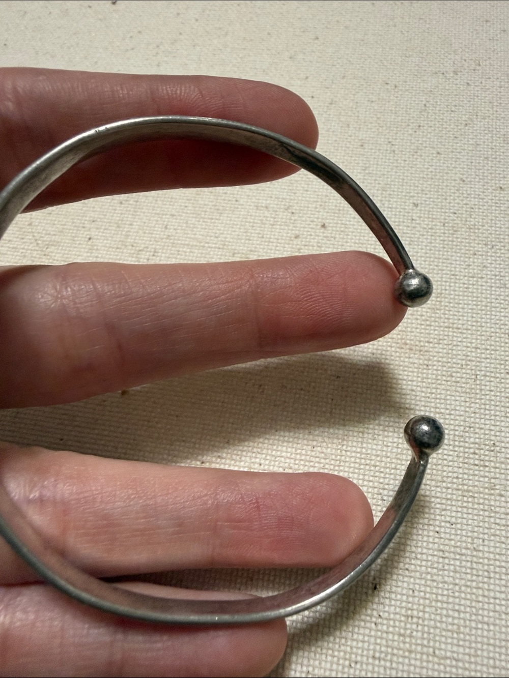 Engraved Sterling Silver 925 Cuff Bracelet - Picture 9 of 16